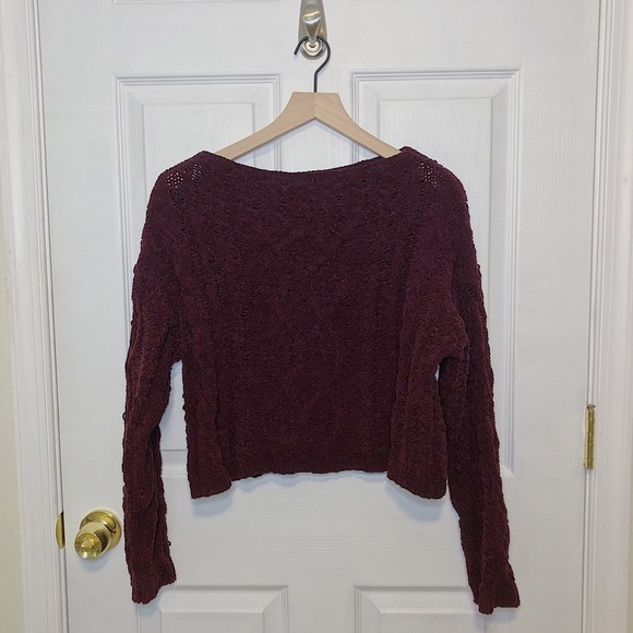 ✧･ﾟplum chenille sweater - Picture 2 of 5